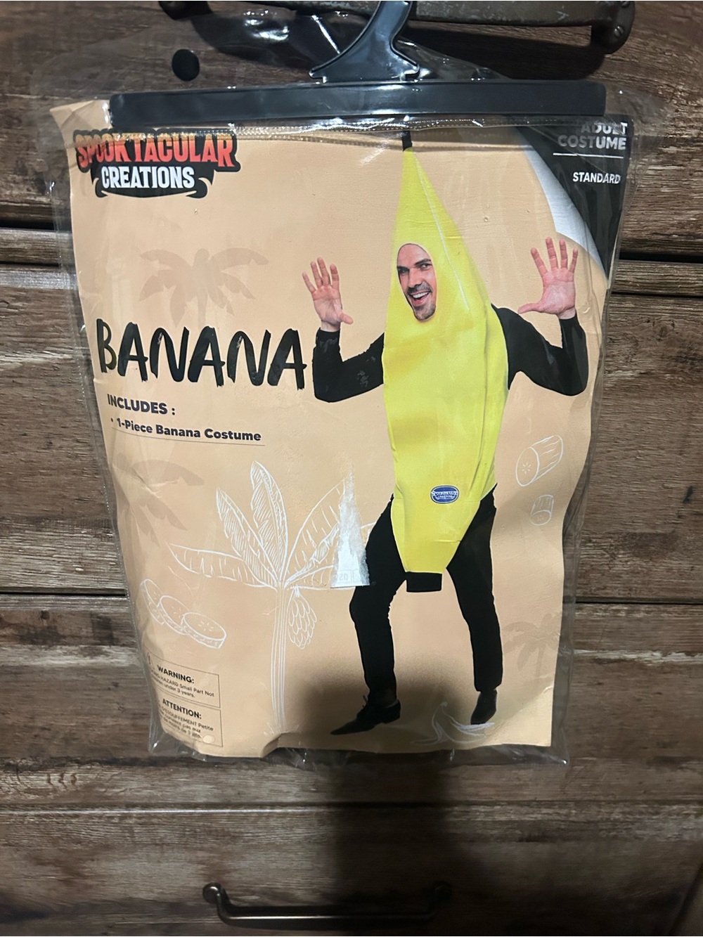 Adult standard sizeYellow Banana Costume - Picture 2 of 5